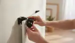 Infrarotheizung sicher an die Wand bringen