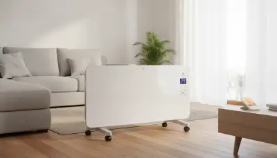 Infrarotheizung Glas Weiß: Eleganz trifft Effizienz