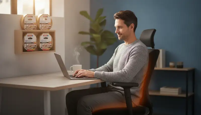 Ergonomie trifft Wärme: Beheizbare Sitzauflagen für Bürostühle