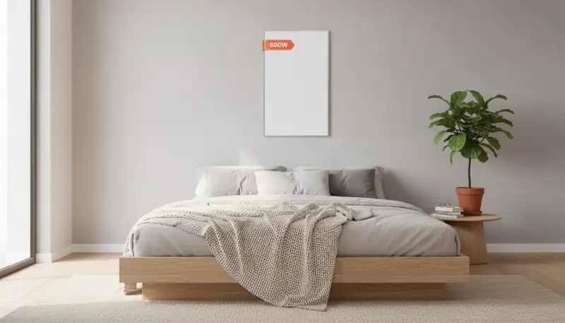Infrarotheizung im Schlafzimmer: So geht's