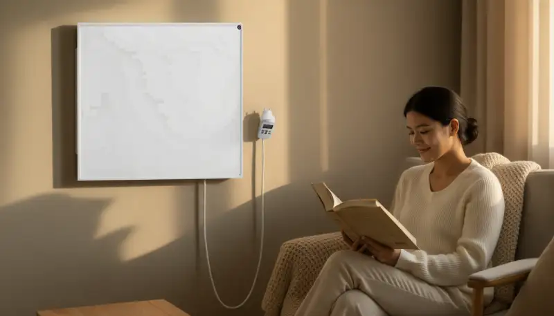 Smarte Wärme für jeden Raum: Die Infrarotheizung mit Thermostat und Timer revolutioniert Ihr Zuhause
